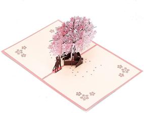 img 1 attached to Bajayvovo Cherry Blossoms Popup Greeting Card