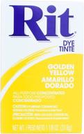 🌼 golden yellow rit dye powder logo