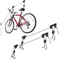 🚲 effortless storage solution: racor bike rack lifts ceiling bicycle mount 2 pack logo