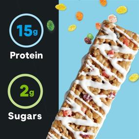 img 3 attached to 🍓 20 Count Zone Perfect Macros Protein Bars with Fruity Cereal Flavor