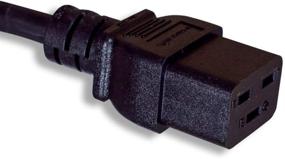 img 2 attached to North American Power Cord Extension, NEMA 5-15P to C19, 6 feet, 14 AWG, 15 Amp, 125 Volt (ZWACPFAC-06)