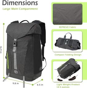 img 3 attached to Ultimate Eco-friendly Companion: Ecogear Foldable Backpack Unveils Exceptional Lightweight and Resilience