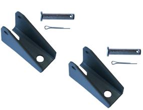 img 4 attached to WindyNation LIN MBRK 01 Actuator Mounting Brackets: Secure and Versatile Installation Solution