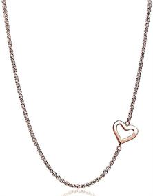 img 3 attached to Sterling Polished Sideways Necklace Extender Girls' Jewelry