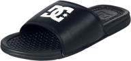 dc bolsa sandals 12 black men's shoes and athletic logo