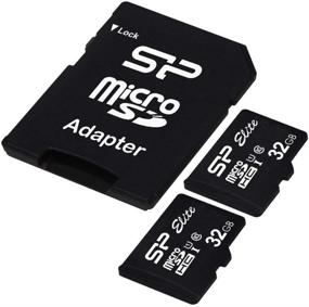 img 3 attached to 💾 Silicon Power Elite 32GB MicroSD Card & Adapter Set (2 MicroSD + 1 Adapter)