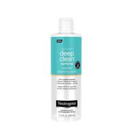 🧴 neutrogena deep clean мицеллярная вода и средство для снятия водостойкого макияжа - нежное очищение, 11.3 жидких унций логотип