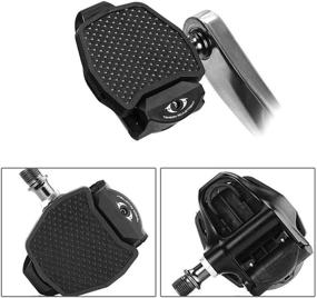 img 4 attached to Thinvik Clipless Pedal to Universal Platform Pedal Adapters for Shimano SPD-SL Road Bike Pedals