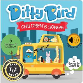 img 4 attached to 👶 DITTY BIRD Baby Sound Book: Engaging Learning & Education for Infants