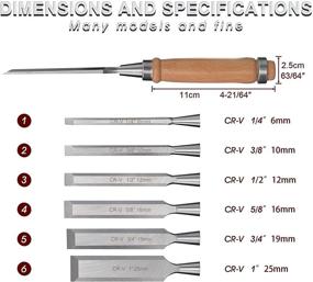 img 2 attached to 🔨 Craftsman's Woodworking Carpentry Vanadium-Handled Tools