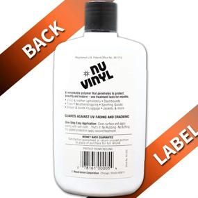 img 3 attached to Nu Finish E301656600 Nu Vinyl Car Interior Protection, 7.75 oz.: The Ultimate Solution for Enhancing Car Interior's Longevity!
