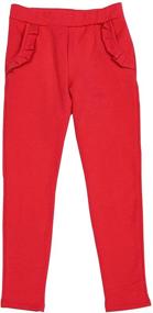 img 1 attached to 👧 Organic Stretch Leggings for Girls by CAOMP - Stylish and Comfortable Girls' Clothing