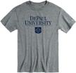 ivysport university short sleeve heritage charcoal men's clothing and t-shirts & tanks logo