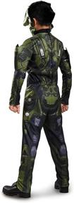 img 2 attached to Authentic Master Chief Classic Costume Medium for Xbox Gaming Enthusiasts