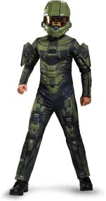 img 4 attached to Authentic Master Chief Classic Costume Medium for Xbox Gaming Enthusiasts