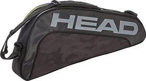 img 3 attached to 🎒 HEAD Tour Team Professional 3R Tennis Racquet Bag - Durable 3 Racket Sports Equipment Duffle Bag