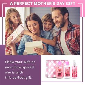 img 2 attached to 🌸 Vital Luxury Bath & Body Care Travel Set: Ultimate Home Spa Gift with Cherry Blossom Fragrance - For Men & Women