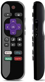 img 1 attached to Insignia Roku TV Model Year 2016-2019 Replacement Remote (Model Number Ending in 16, 17, 18 or 19)