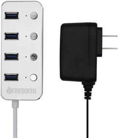 img 4 attached to FireBooth Powered USB 3.0 Hub: Efficient Photo Booth USB Hub & Portable Charger for Multiple Devices