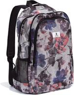 versatile floral college 🎒 computer backpack: the perfect multipurpose companion logo