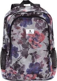 img 2 attached to Versatile Floral College 🎒 Computer Backpack: The Perfect Multipurpose Companion