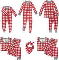 honestbaby organic holiday jammies painted men's clothing and sleep & lounge logo