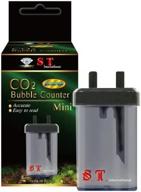 🐠 enhanced aquarium co2 bubble counter, mini by s.t. international: hassle-free monitoring and control logo