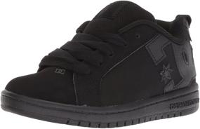 img 4 attached to 👟 Stylish and Reliable: DC Unisex-Child Court Graffik Youth Skate Shoe