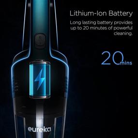 img 1 attached to Eureka NEH100 RapidClean Lithium Ion Rechargeable: Unleash the Power of Efficiency