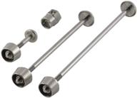 acs bmx pitlock set p020000, silver – includes fw+rw+sp skewers (3 pack, set 02) logo