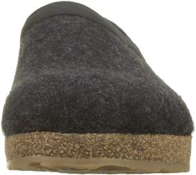 img 3 attached to HAFLINGER GZH Clog Charcoal 44 Men's Shoes