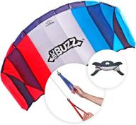 flexifoil power kite: experience the thrill of big buzz stunt flying! логотип