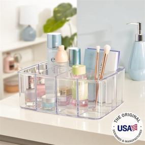 img 3 attached to STORi Clear Plastic Organizer 5 Compartments