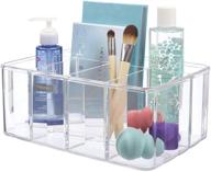 stori clear plastic organizer 5 compartments logo