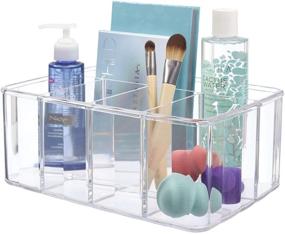 img 4 attached to STORi Clear Plastic Organizer 5 Compartments