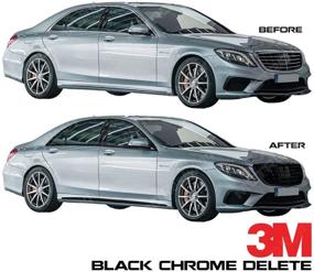 img 1 attached to Black Gloss Car Wrap Vinyl Film - 3M 2080 G12 - 1ft x 1ft (1 Sq/ft)