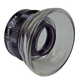 img 4 attached to 🔍 PEAK TS1964 Fixed Focus Loupe, 22X Magnification, 0.75 Inch Lens Diameter, 0.4 Inch Field of View