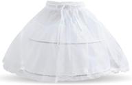 👗 enhanced seo: nnjxd girls' clothing petticoat crinoline underskirt logo