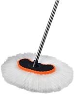 🚗 car wash brush with extended handle - ideal for cleaning cars, trucks, rvs, and more - reaches up to 60 inches for effortless cleaning of difficult areas logo