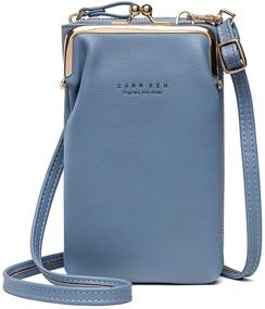 img 4 attached to 👜 Lightweight Crossbody Women's Handbags & Wallets with Cellphone Shoulder Strap and RFID Blocking