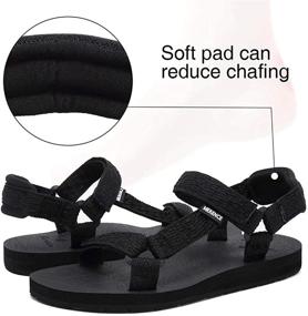 img 1 attached to 👡 CIOR Outdoor Sandals with Arch Support U119SLX022 - Women's Shoes (Black, Size 39A)