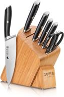 german steel forged 7-piece knife block set by saveur selects - 1026313 logo