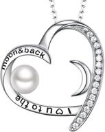 necklace anniversary birthday sterling swarovski women's jewelry logo