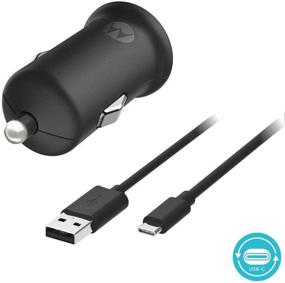 img 3 attached to 🔌 Motorola TurboPower 18 QC3.0 Car Charger with USB-C Cable for Moto Z, Z2, Z3, Z4, X4, G7, G7 Play, G7 Plus, G7 Power, G6, G6 Plus [NOT for G6 Play]