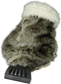 img 4 attached to ❄️ Stay Cozy and Snow-Free with the SubZero 13929 Faux Fur Scraper Mitt!