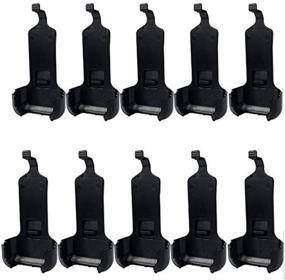 img 1 attached to 📞 10 Pack Walkie Talkie Belt Clip - Compatible with WLN KD-C1, Radtel RT-10, Luiton LT-316, TIDRADIO TD-M8, RT22, Zastone X6, Zeadio ZS-B1, NKTECH NK-U1, Radioddity R1 - Ideal for Two Way Radios