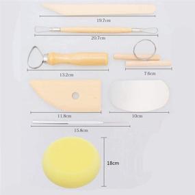 img 3 attached to Enhance Your Pottery Skills with our 8-Piece Pottery Tools and Clay Sculpting Set