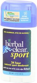 img 2 attached to Herbal Clear Sport Deodorant Ounces