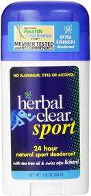 img 4 attached to Herbal Clear Sport Deodorant Ounces