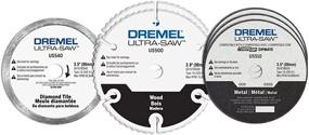 img 3 attached to 🔪 Enhance Your Cutting Power with the Dremel US700 Ultra-Saw 6-Piece Cutting Wheel Kit in White